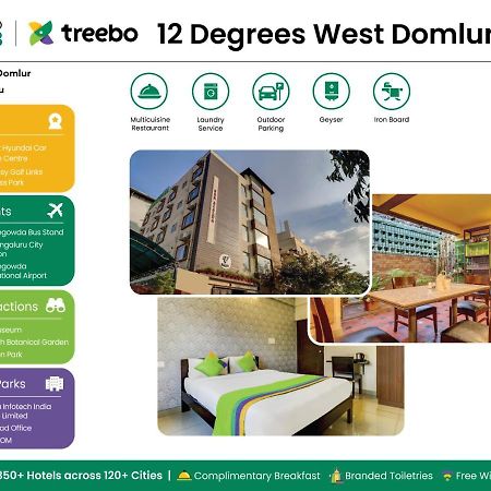 Treebo 12 Degrees West, 750 M From Embassy Golf Links Business Park Μπανγκαλόρ Εξωτερικό φωτογραφία